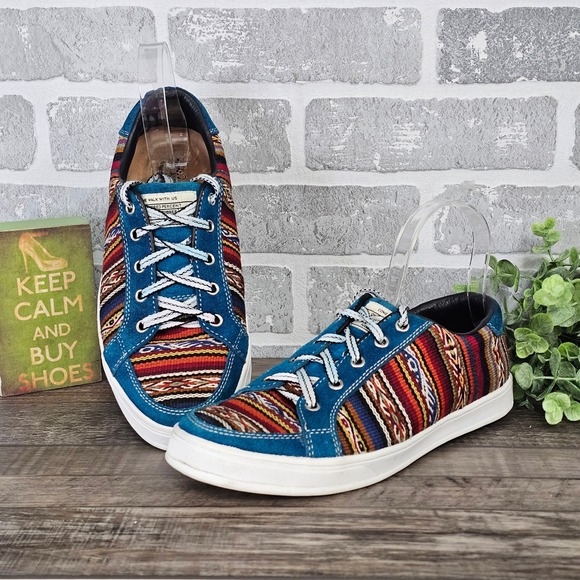 Passeri Shoes - Passeri Handmade Peru Baby Alpaca Sneakers EU 39 Womens‎ 8.5 Woven Boho Fesitval
